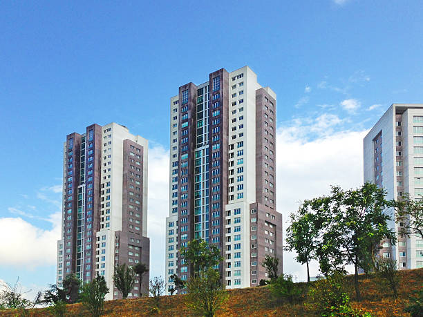 Luxury high-rise residential towers, illustrative image